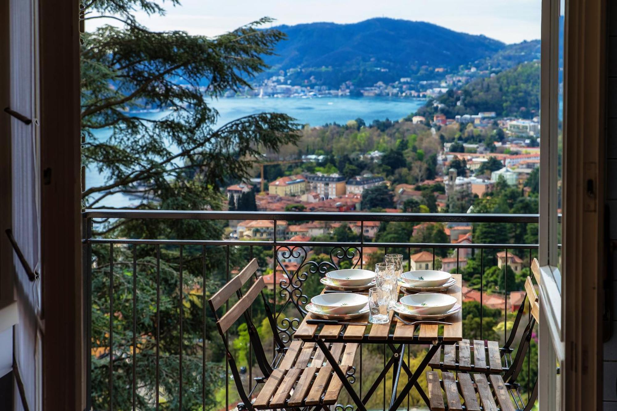 Vista Lario Apartment - Aqua Apartments Cernobbio Eksteriør bilde