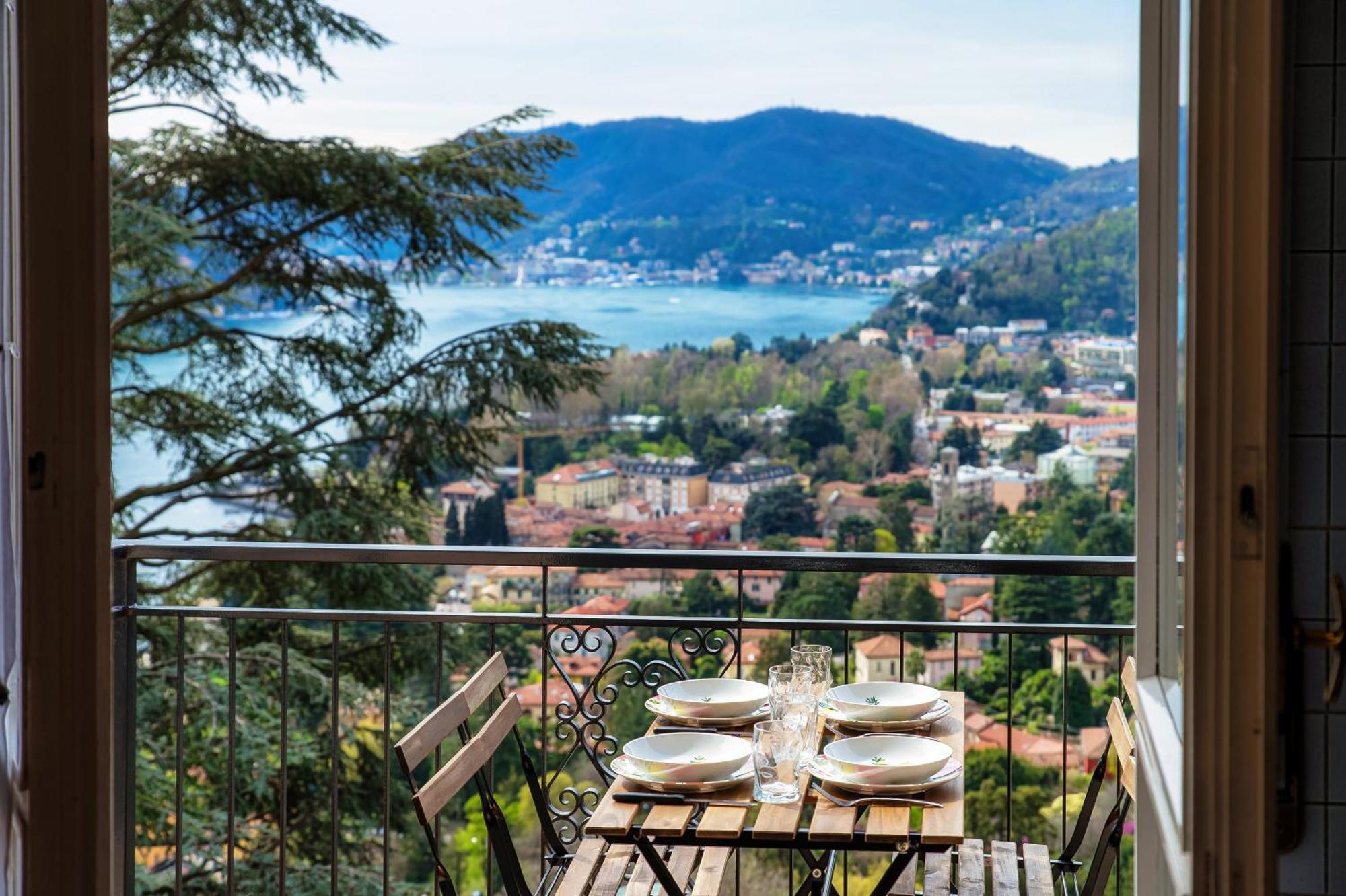 Vista Lario Apartment - Aqua Apartments Cernobbio Eksteriør bilde